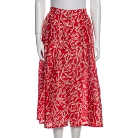 Roseanna Dresses & Skirts - Roseanna - red, silk designer skirt, size 4